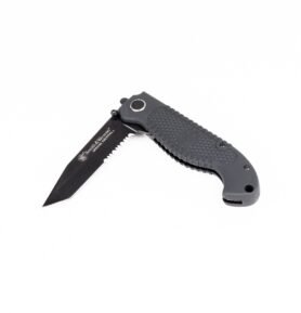 Smith & Wesson nůž S&W Special Tactical zavírací TANTO KOMBI ČERNÝ