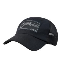 DIRECT ACTION čepice baseball NO LOUD! síťovaná ČERNÁ