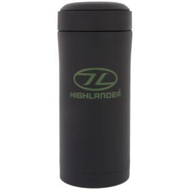 HIGHLANDER hrnek TERMO 330 ml ČERNÝ