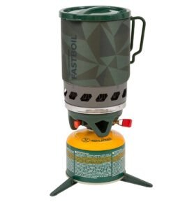 HIGHLANDER vařič plynový FASTBOIL 3 ZELENÝ
