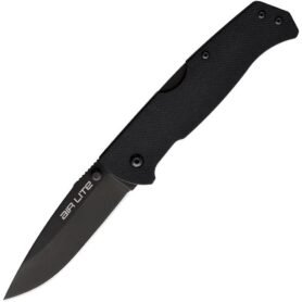 Cold Steel nůž zavírací AIR LITE hladké ostří ČERNÝ
