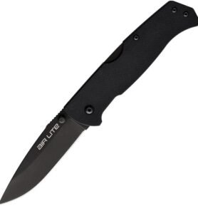 Cold Steel nůž zavírací AIR LITE hladké ostří ČERNÝ