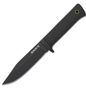 Cold Steel nůž s pevnou čepelí SRK-C s pouzdrem ČERNÝ