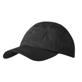 Helikon-Tex čepice baseball suchý zip rip-stop ČERNÁ