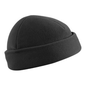 Helikon-Tex čepice SUPERFINE fleece ČERNÁ