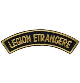 NAVYS nášivka oblouček LEGION ETRANGERE