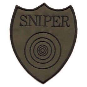 NAVYS nášivka SNIPER s terčem - OLIV