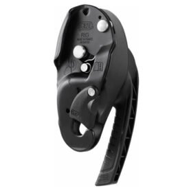 PETZL slaňovací brzda RIG ČERNÁ