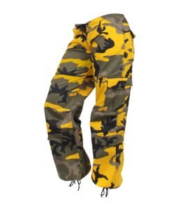 Kalhoty dámské PARATROOPER YELLOW CAMO vel. XS