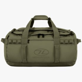 HIGHLANDER taška STORM KITBAG pogumovaná ZELENÁ