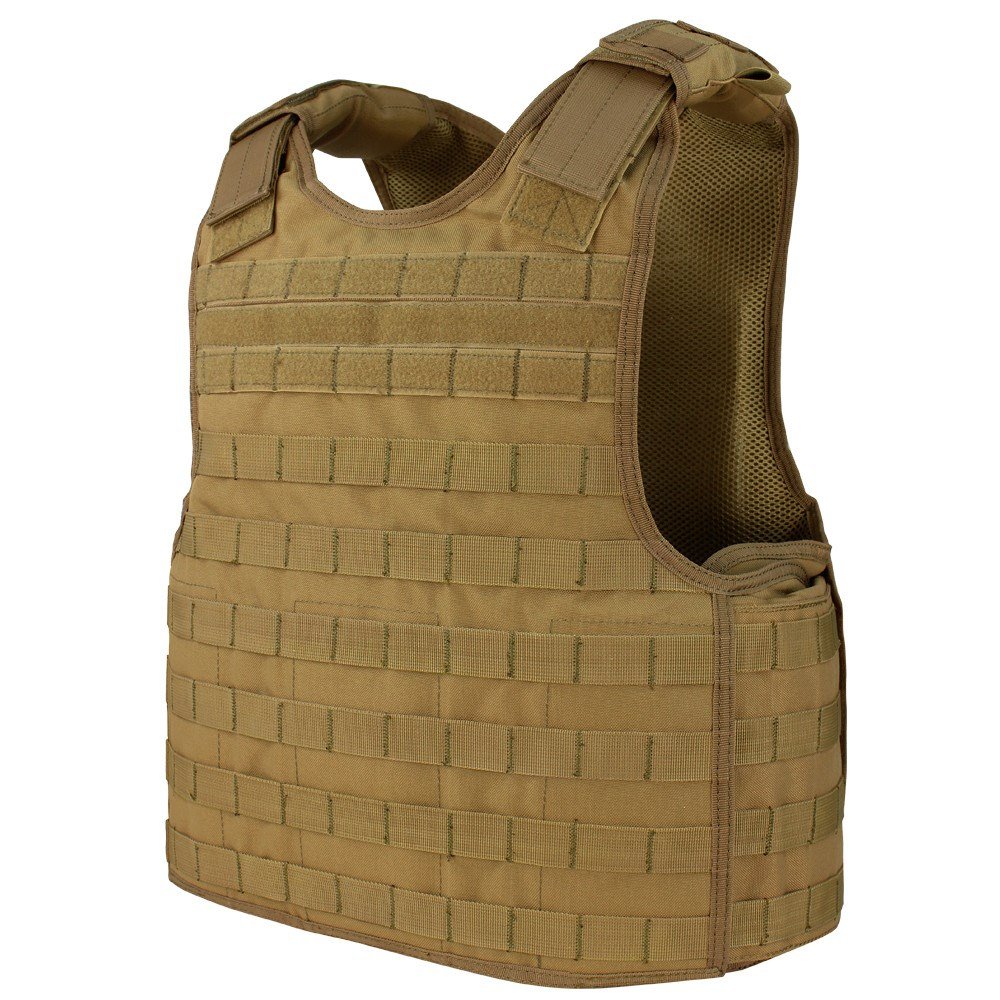 CONDOR OUTDOOR vesta DEFENDER MOLLE nosič plátů COYOTE BROWN