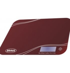 Bravo Digitální kuchyňská váha B-5061 Červená
