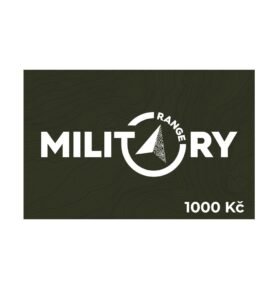 MILITARY RANGE dárkový poukaz MR 1000 Kč