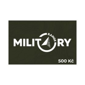 MILITARY RANGE dárkový poukaz MR 500 Kč