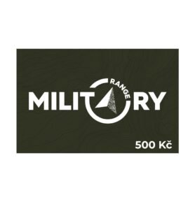 MILITARY RANGE dárkový poukaz MR 500 Kč