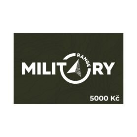 MILITARY RANGE dárkový poukaz MR 5000 Kč