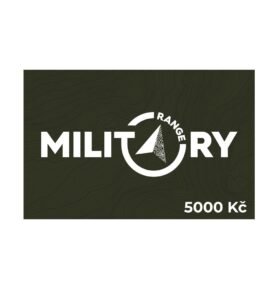 MILITARY RANGE dárkový poukaz MR 5000 Kč