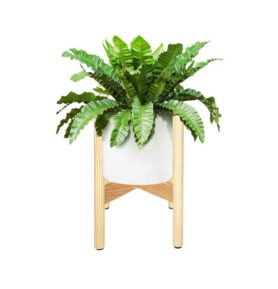 Dřevěný stojan na květiny 35 cm DECHLAND KW02 přírodní