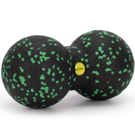 ACTIGET ACT0098 Dvojitý masážní míček černo-zelený