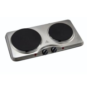 Dvouplotýnkový vařič nerezový B-4990