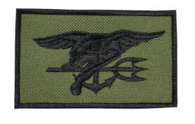 NAVYS nášivka NAVY SEALS - ZELENÁ