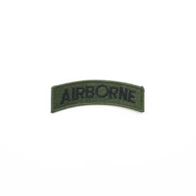 NAVYS nášivka oblouček AIRBORNE - OLIV