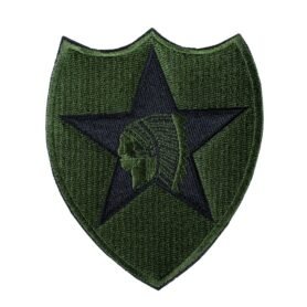 NAVYS nášivka 2ND INFANTRY DIVISION - OLIV