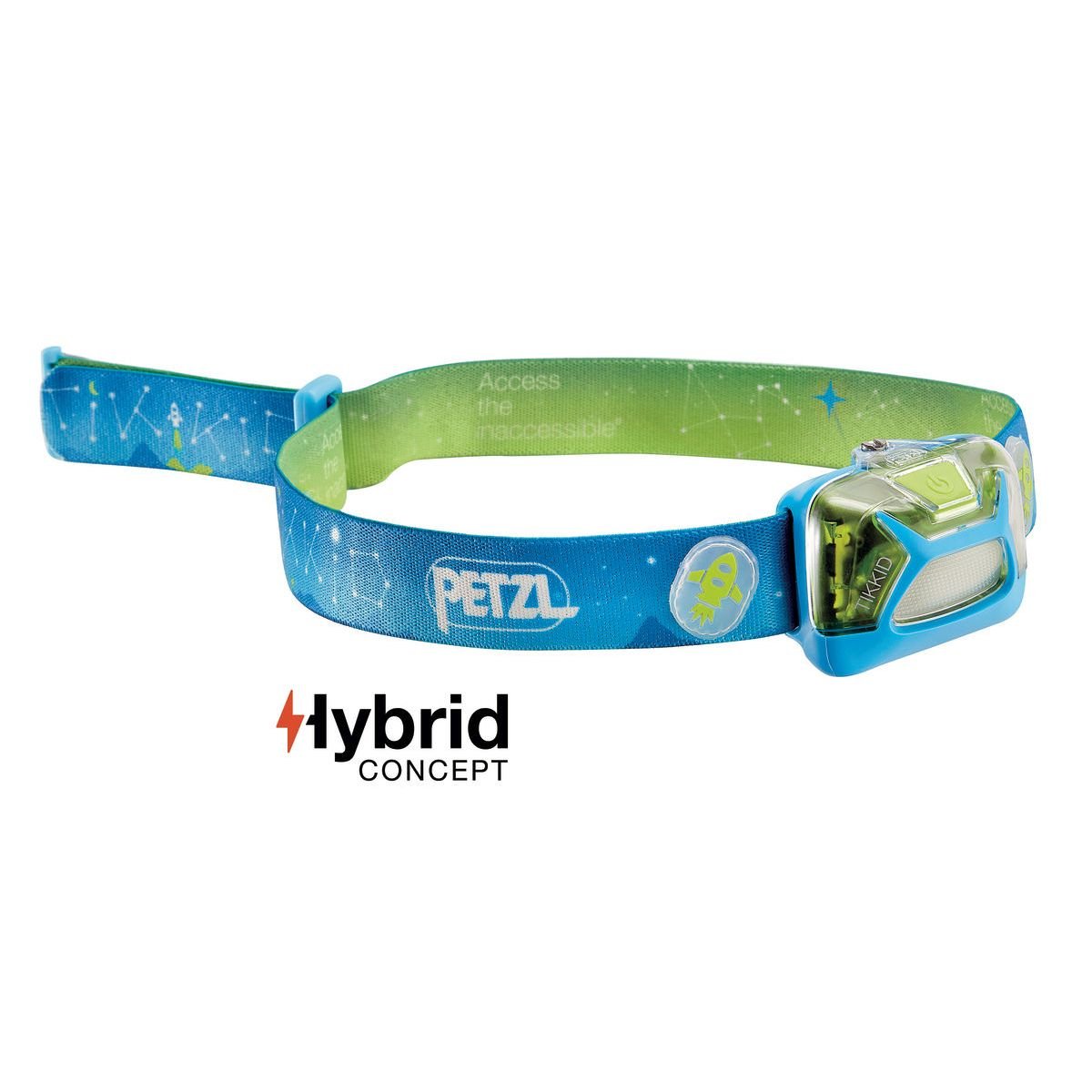 PETZL svítilna čelová dětská TIKKID Hybrid MODRÁ