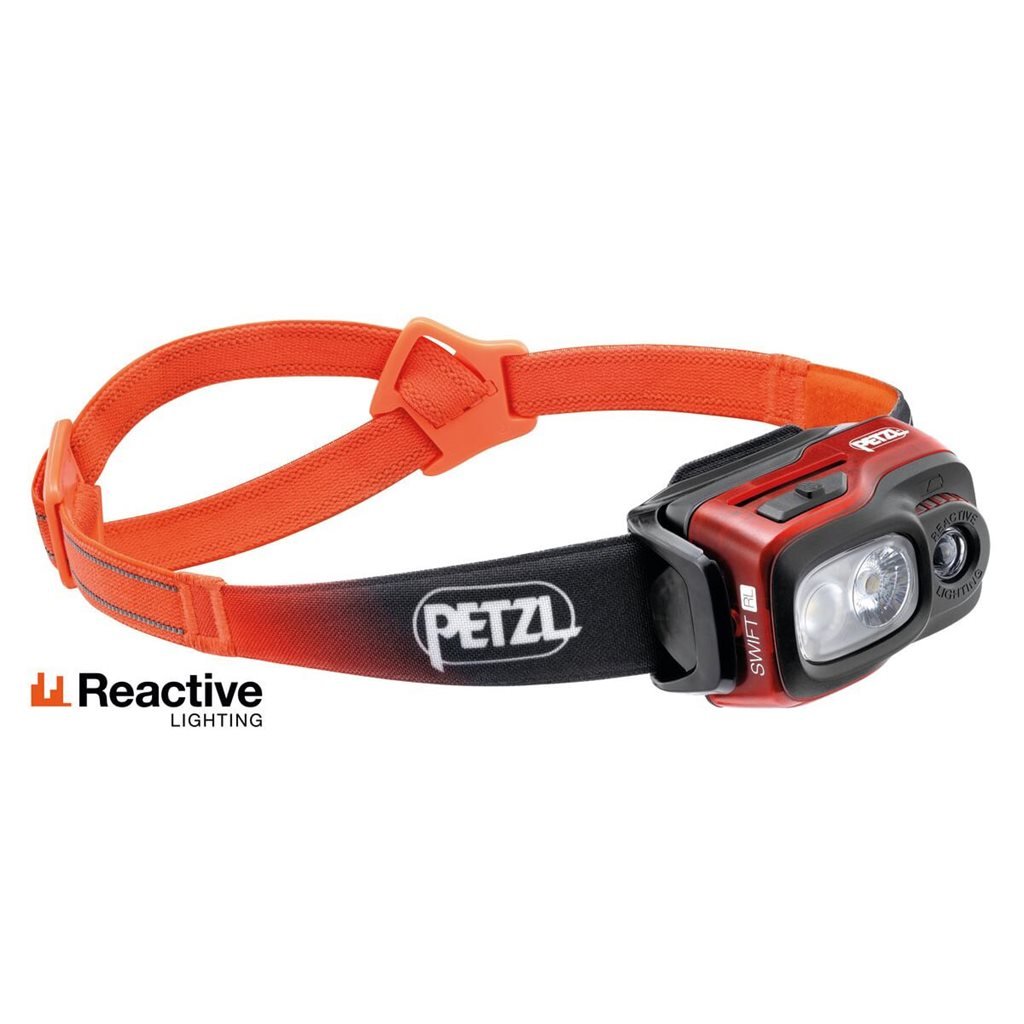 PETZL svítilna čelová SWIFT RL ORANŽOVÁ