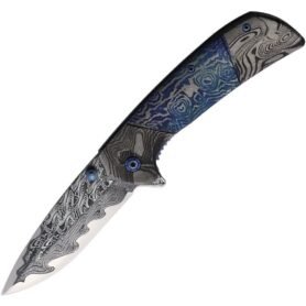 ElitEdge nůž zavírací ETCHED hladké ostří