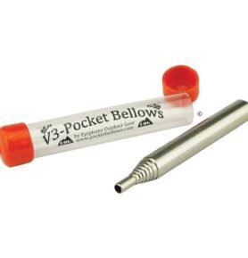 Rozdmýchávací teleskopická trubička na oheň V3