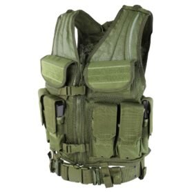 CONDOR OUTDOOR vesta taktická ELITE TACTICAL - ZELENÁ