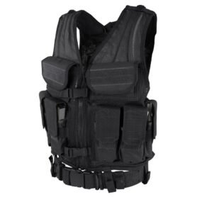 CONDOR OUTDOOR vesta taktická ELITE TACTICAL - ČERNÁ