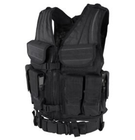 CONDOR OUTDOOR vesta taktická ELITE TACTICAL - ČERNÁ