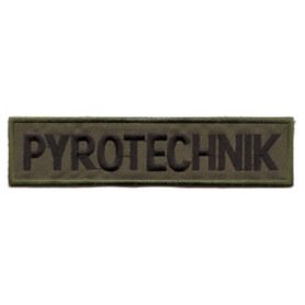 NAVYS nášivka PYROTECHNIK malá OLIV