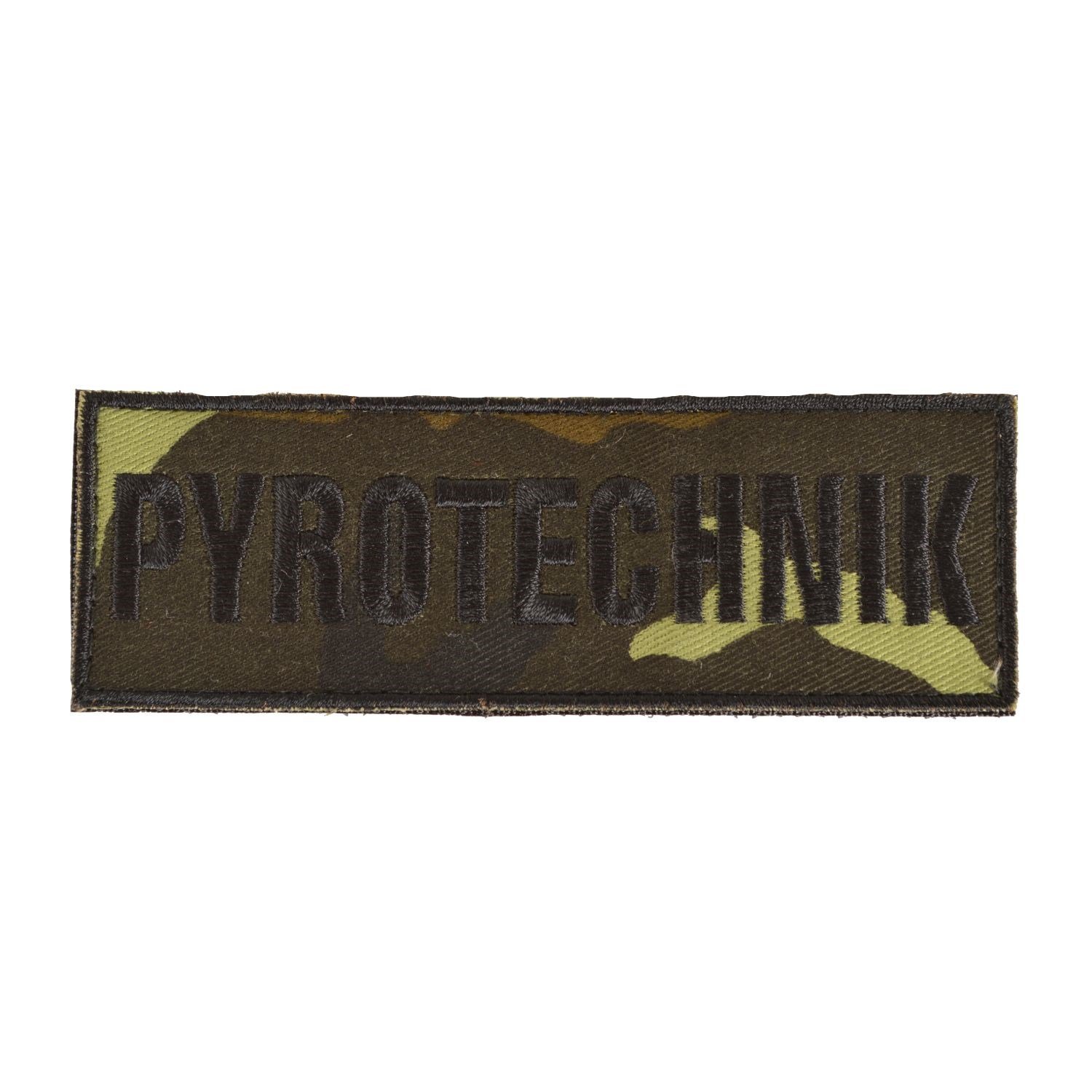 NAVYS nášivka PYROTECHNIK malá - vz.95 les CZ VELCRO