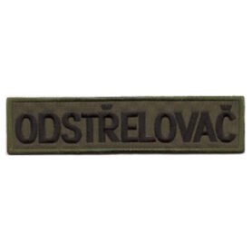 NAVYS nášivka ODSTŘELOVAČ - OLIV VELCRO