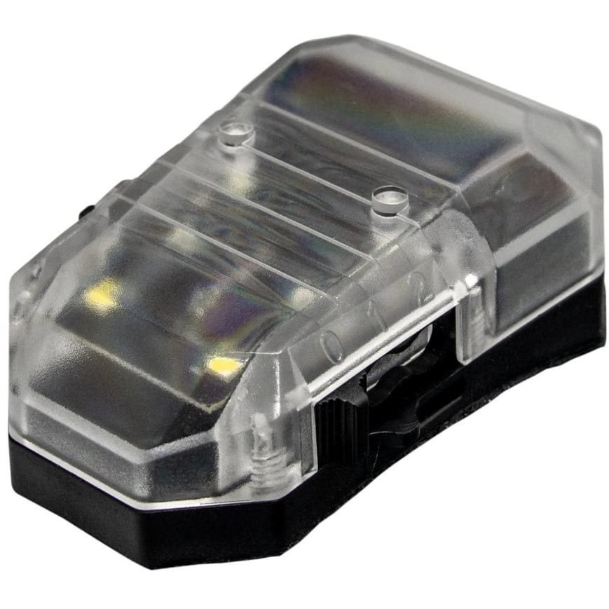 EARMOR světlo poziční F101 STEALTH SURVIVAL IPX8 na helmu ČERNÉ