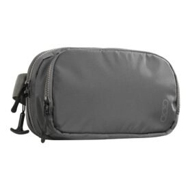 EBERLESTOCK ledvinka FADE FLEX crossbody ŠEDÁ
