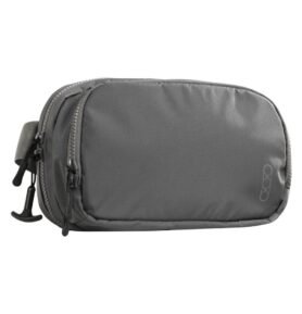 EBERLESTOCK ledvinka FADE FLEX crossbody ŠEDÁ