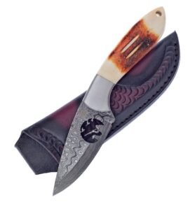 Nůž lovecký SKINNER damašková ocel