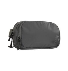 EBERLESTOCK ledvinka FADE FLEX MICRO crossbody ŠEDÁ