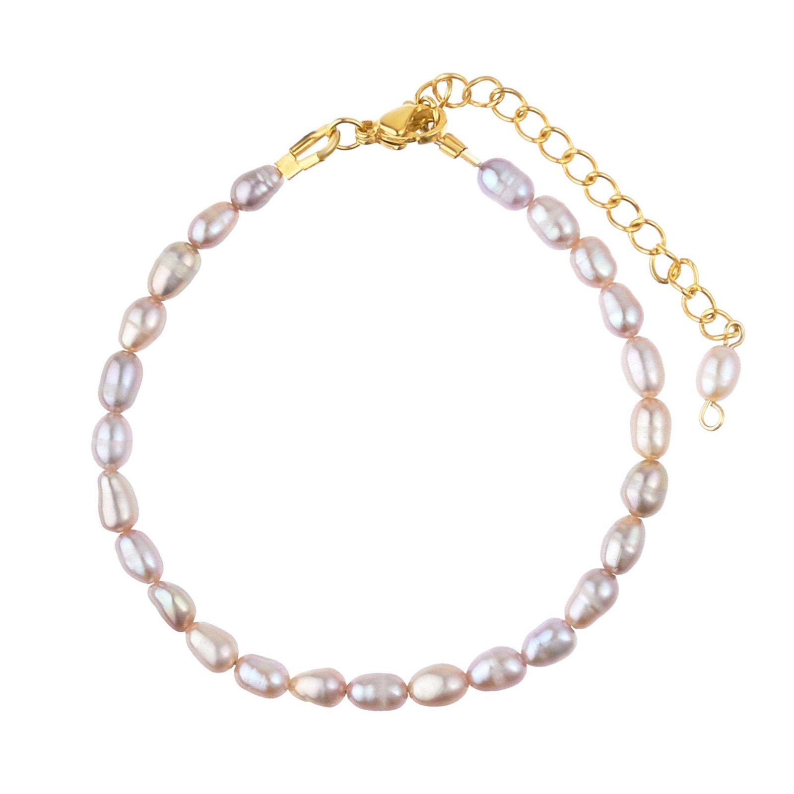 Perlový náramek Láska v Srdci