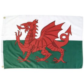 Vlajka WELSH DRAGON 150x90 cm