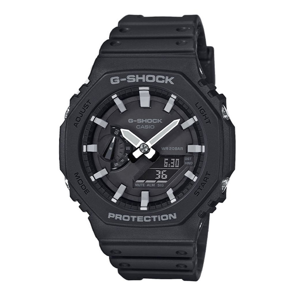 G-SHOCK hodinky pánské sportovní GA-2100-1A ČERNO/ŠEDÉ