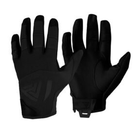 Rukavice HARD GLOVES kožené ČERNÉ vel. L