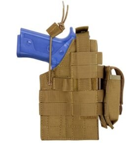 CONDOR OUTDOOR pouzdro pistolové MOLLE beretta oboustranné COYOTE BROWN