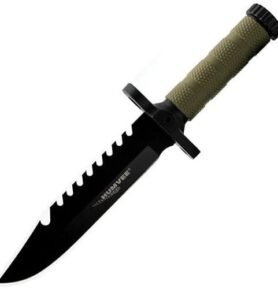 HUMVEE nůž NEXT GEN hladké ostří s pouzdrem a výbavou TAN