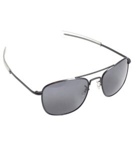 Brýle sluneční polarizované HUMVEE 57 mm ČERNÉ/KOUŘOVÉ