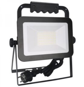 Nedes HQ reflektor 30W+PIR IP65 senzor/4000K/BK/PS - LF2023H